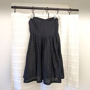Moulinette Souers (Anthropologie) Strapless Lace Dress